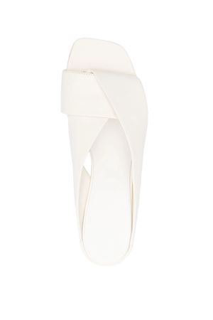 White Moor leather mules DEL CARLO | 11708BIANCO